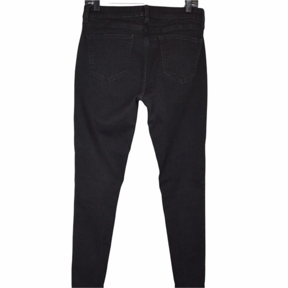 A‎ New Approach a.n.a. Black Stretchy Mid-Rise Jeggings, Size 10L - Picture 6 of 8